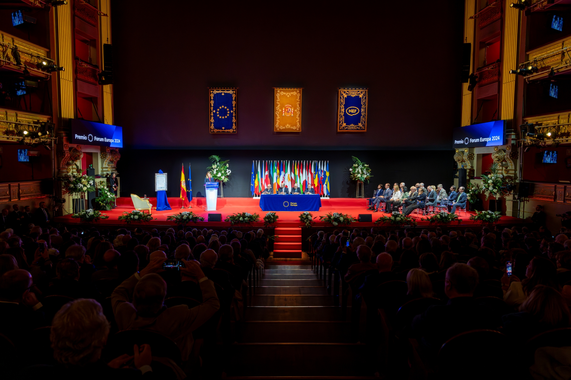 Ceremony of Award of the 2024 Forum Europa Prize
