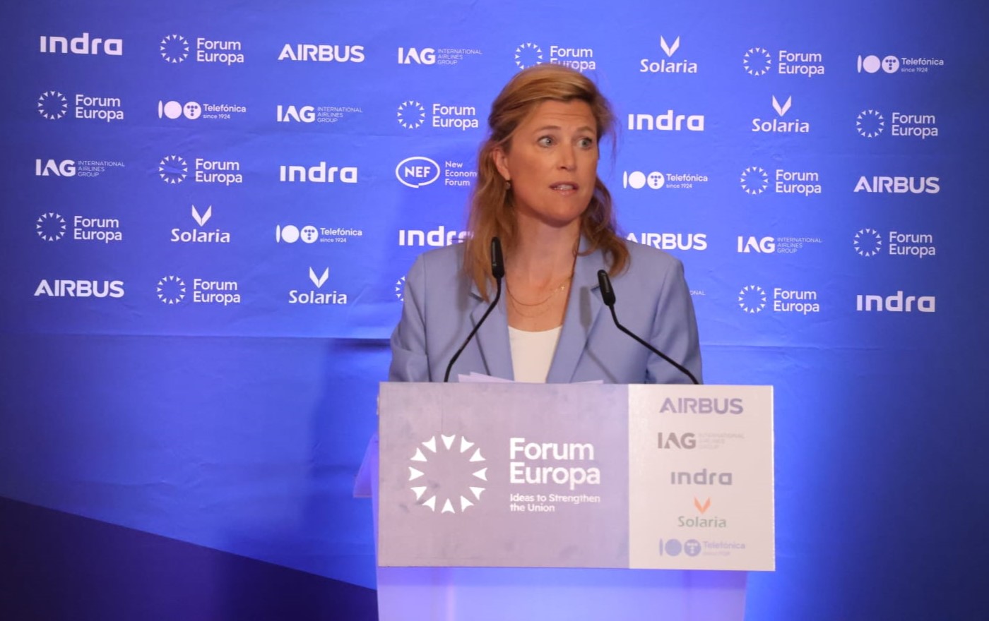 Ms. Annelies Verlinden at Forum Europa