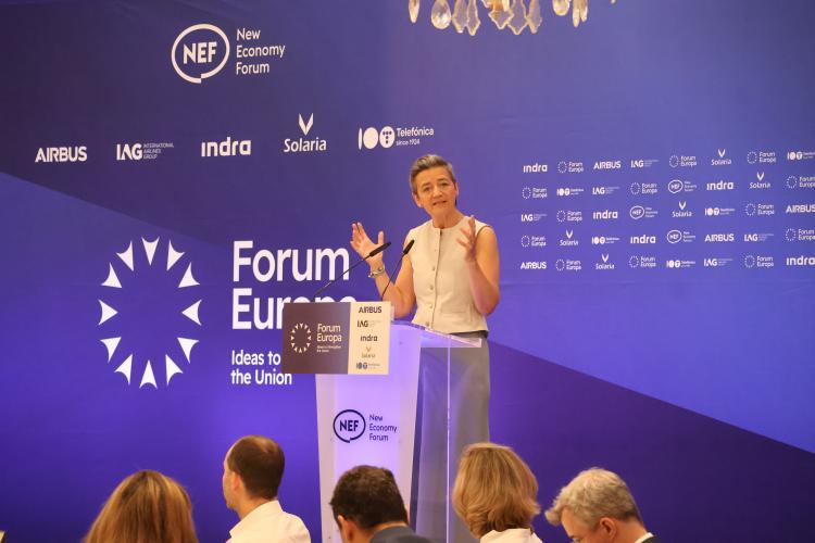 Ms. Margrethe Vestager, Executive Vice-President for a Europe fit for the Digital Age and Commissioner for Competition, at Forum Europa