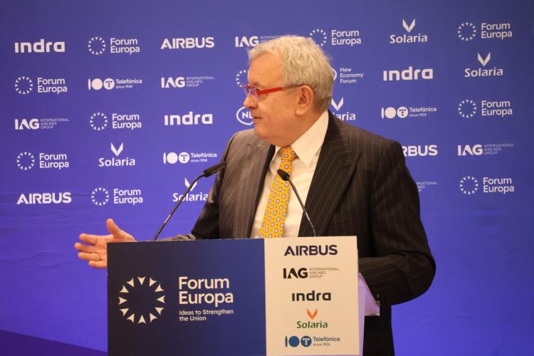 Mr. Vladimír Dlouhý, President of Eurochambes, at Forum Europa